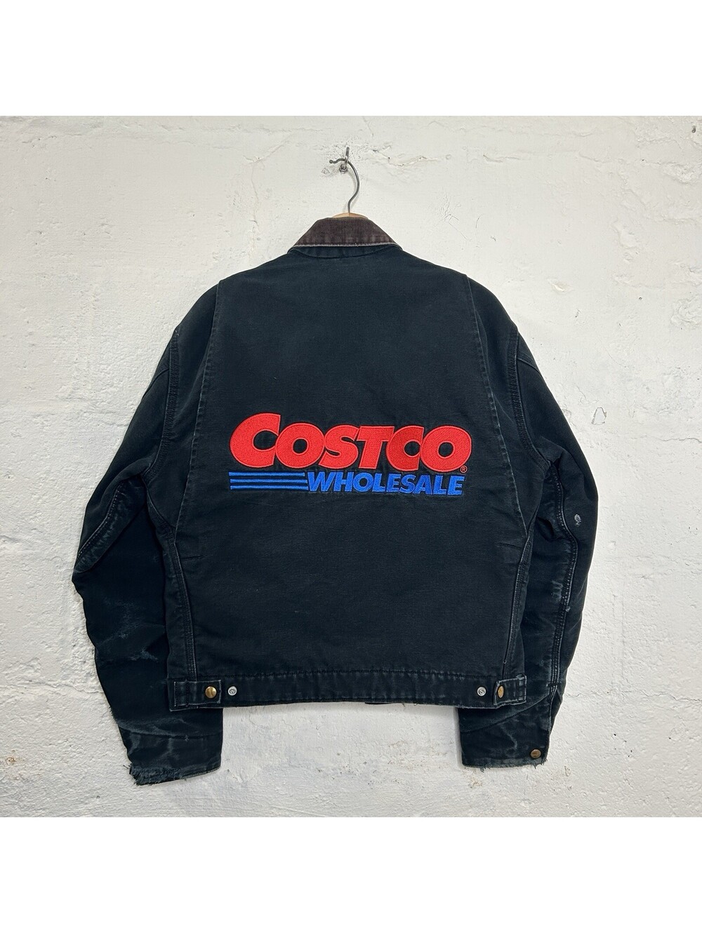 Vintage Carhartt X Costco Blanketed Detroit Jacket “Black” J01 BLK Men’s Medium